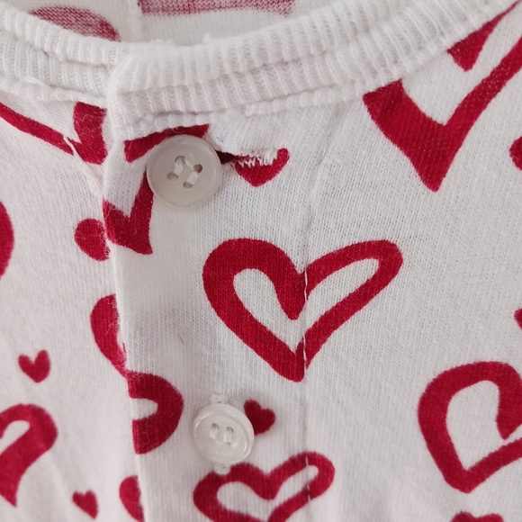 VTG 80s Gold Label Valentines onsie! S/M - Picture 6 of 10